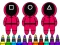 Coloring Book: Squid Game Mask — 無料オンラインゲーム