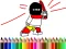 Back To School: Hero Coloring Book — 無料オンラインゲーム