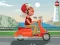 ゲームCity Scooter Ride Coloringオンライン