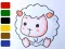Baby sheep ColoringBook — 無料オンラインゲーム