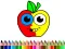 Back To School: Apple Coloring Book — 無料オンラインゲーム