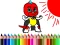 ゲームBack To School: Mask Boy Coloringオンライン