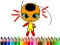 Back To School: Dotted Girl Coloring — 無料オンラインゲーム