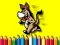 Back To School Coloring Book Donkey — 無料オンラインゲーム