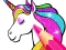 Unicorn Coloring Book Glitter — 無料オンラインゲーム