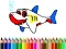 Back To School: Shark Coloring Book — 無料オンラインゲーム