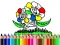 Back to School: Flowers Coloring — 無料オンラインゲーム