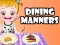 Baby Hazel Dining Manners — 無料オンラインゲーム