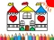 Back To School Coloring Book DOLL HOUS — 無料オンラインゲーム