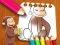Curious George Coloring Book — 無料オンラインゲーム