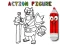 Back To School: Action Figure Coloring — 無料オンラインゲーム