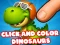 Click And Colors Dinosaurs — 無料オンラインゲーム