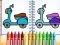 Cute Bike Coloring Book — 無料オンラインゲーム