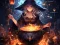 Anime girls Witchcraft — 無料オンラインゲーム