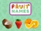 Fruit Names — 無料オンラインゲーム