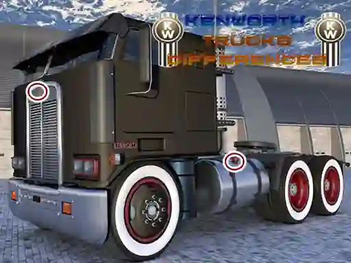 Kenworth Trucks Differences — 無料オンラインゲーム