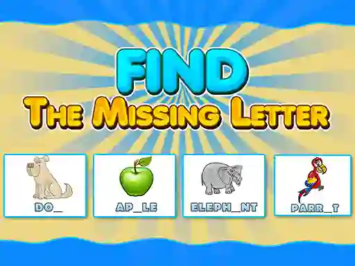 Find The Missing Letter — 無料オンラインゲーム