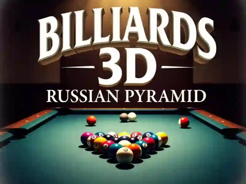 ゲームBilliards 3D Russian Pyramidオンライン