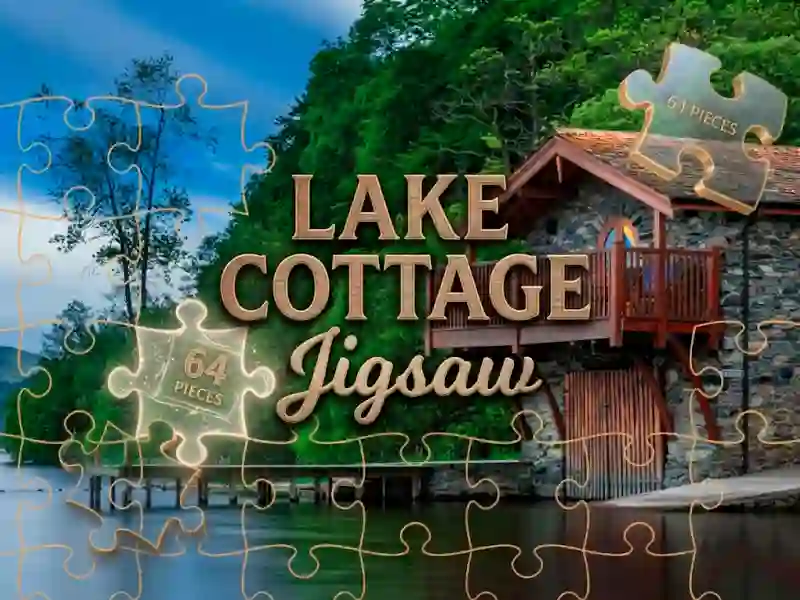 Lake Cottage Jigsaw — 無料オンラインゲーム