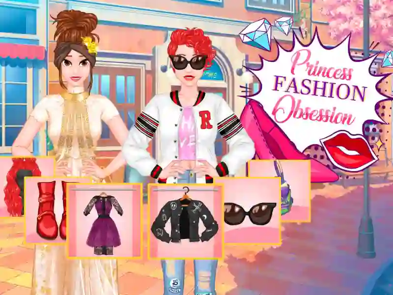 Princess Fashion Obsession — 無料オンラインゲーム