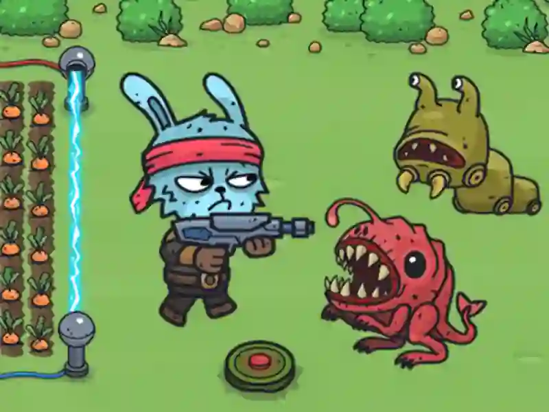ゲームFarm Defenseオンライン