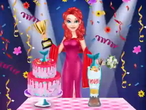 Mermaid Cake Cooking Design — 無料オンラインゲーム