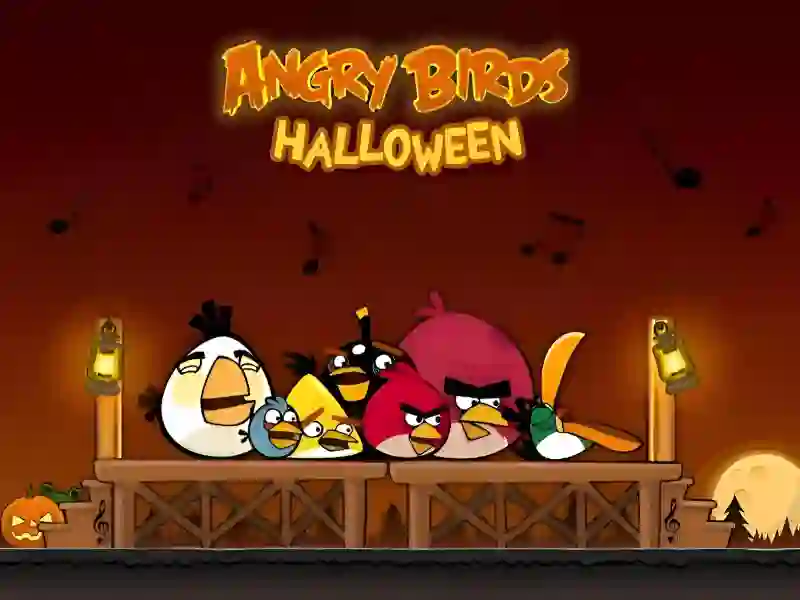 ゲームAngry birds Halloween HDオンライン