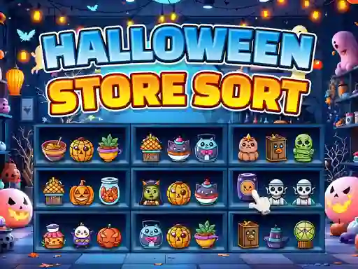 ゲームHalloween Store Sortオンライン