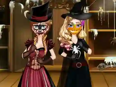 Sisters Halloween Preparations — 無料オンラインゲーム