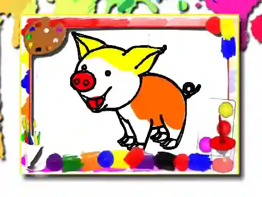 Pigs Coloring Book — 無料オンラインゲーム