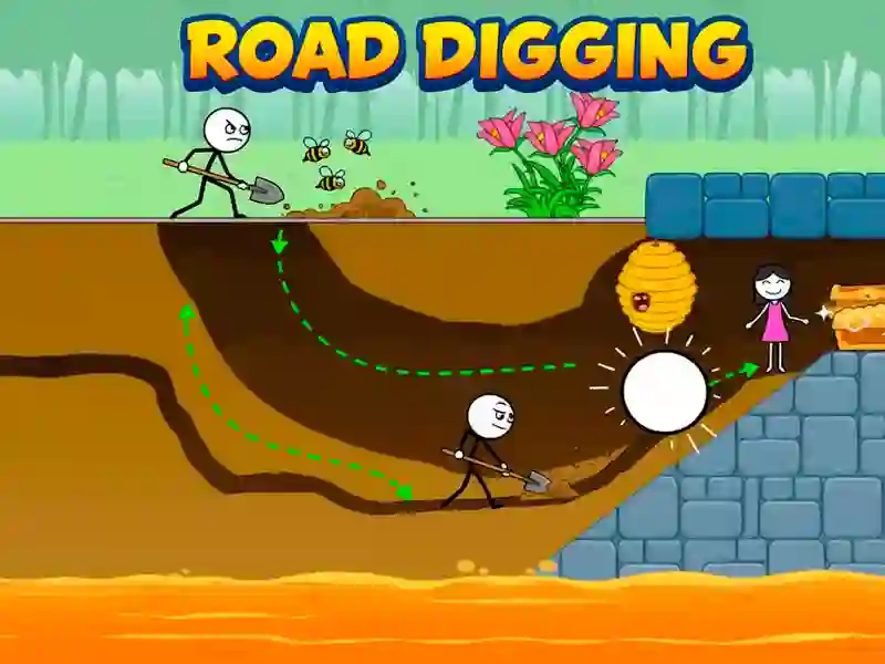 Road Digging — 無料オンラインゲーム