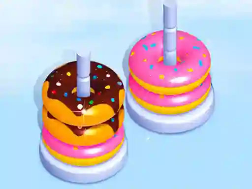 Donut Sort Fun — 無料オンラインゲーム