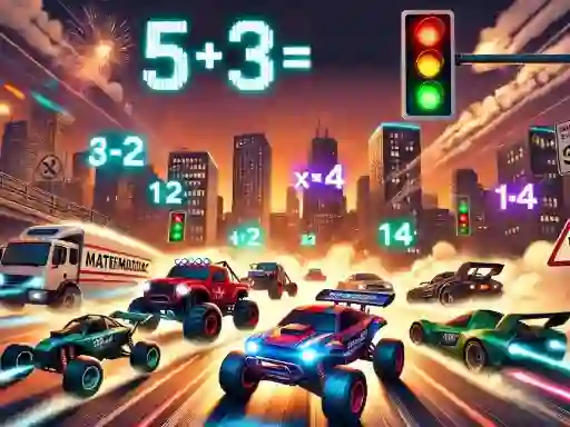 ゲームMathematics Racingオンライン