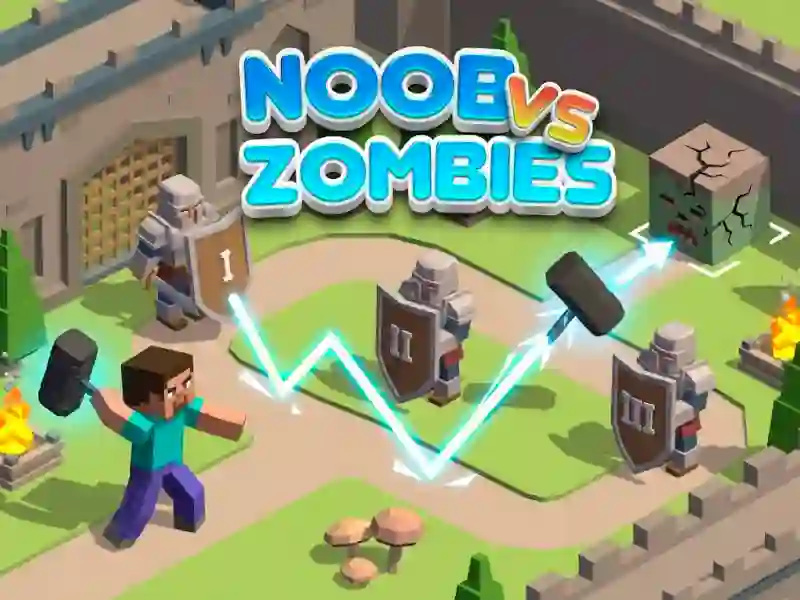 Noob vs Zombies — 無料オンラインゲーム