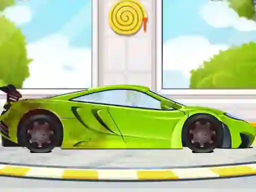 Sports Car Wash 2D — 無料オンラインゲーム