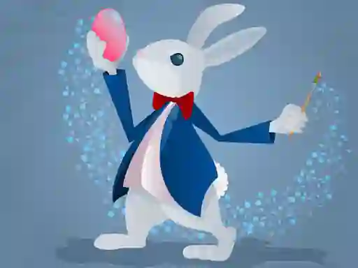 ゲームFunny Bunnies Coloringオンライン