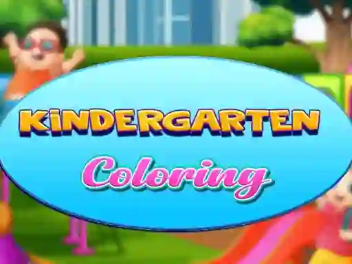 Kindergarten Coloring — 無料オンラインゲーム