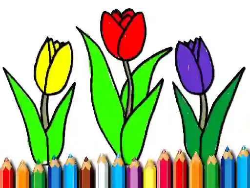 Back To School: Spring Time Coloring Book — 無料オンラインゲーム