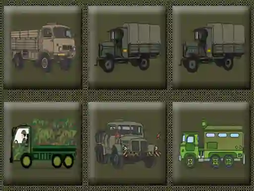 Army Trucks Memory — 無料オンラインゲーム