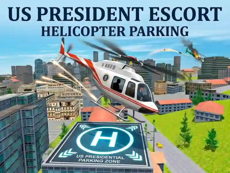 US President Escort Helicopter Parking — 無料オンラインゲーム