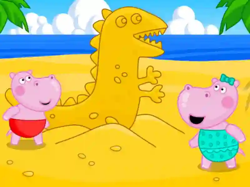 Hippo Beach Adventures — 無料オンラインゲーム