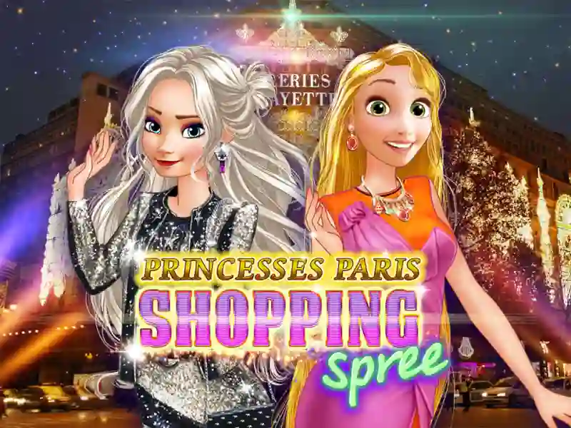 Princesses in Paris: fun shopping — 無料オンラインゲーム