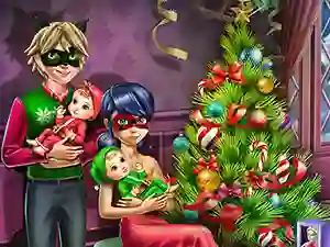 ゲームDotted Girl Family Christmasオンライン