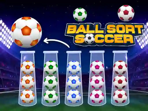 Ball Sort Soccer — 無料オンラインゲーム