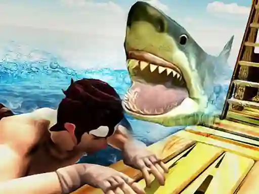 Raft Angry Shark Hunting — 無料オンラインゲーム