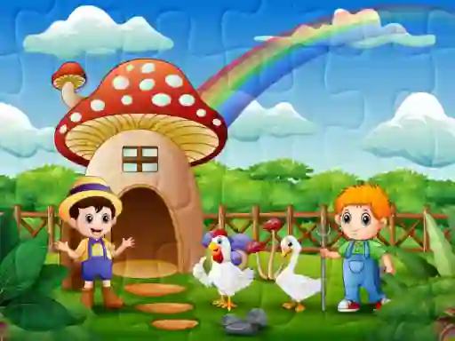 Farm Animal Jigsaw — 無料オンラインゲーム