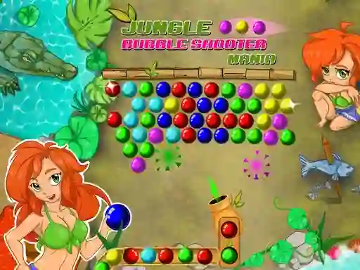 Jungle Bubble Shooter Mania — 無料オンラインゲーム