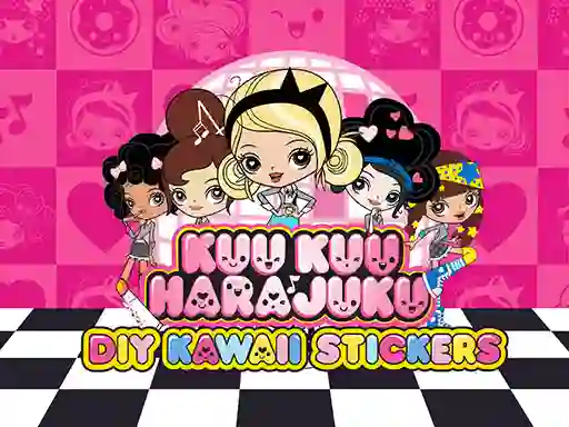 Kuu Kuu Harajuku Stickers — 無料オンラインゲーム