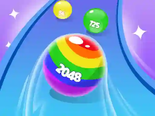 2048 Run Gorgeous Balls — 無料オンラインゲーム