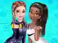 Elsa And Tiana Workout Buddies — 無料オンラインゲーム